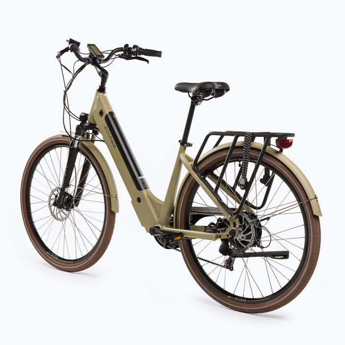 EcoBike X-City Cappuccino/13 Ah Greenway beige electric bike 1010119 3