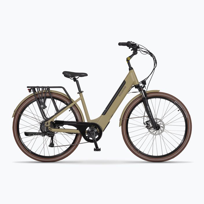 EcoBike X-City Cappuccino/13 Ah Greenway beige electric bike 1010119 14