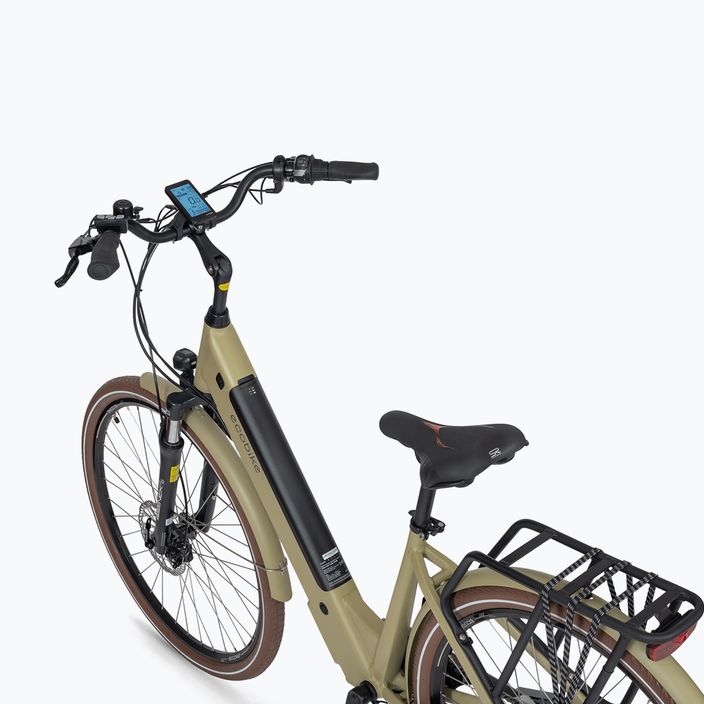 EcoBike X-City Cappuccino/13 Ah Greenway beige electric bike 1010119 7