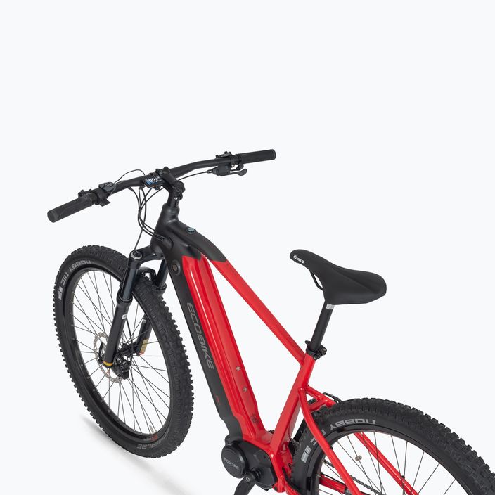 Ecobike RX500/17.5Ah X500 LG black/red electric bike 4