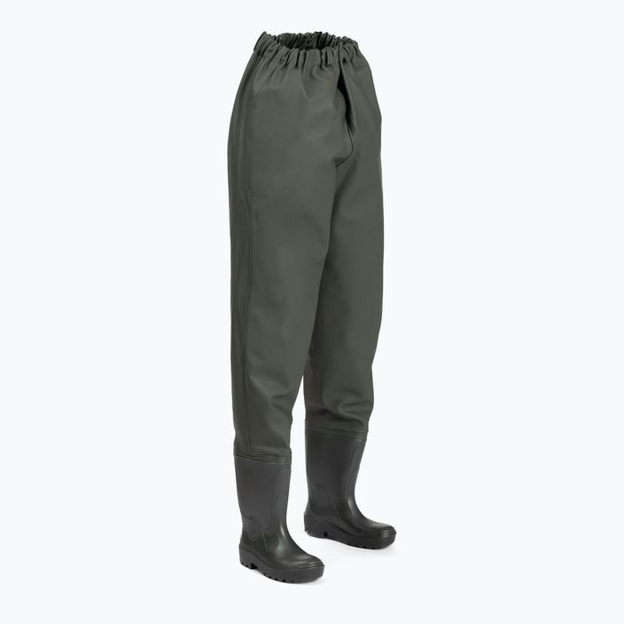 Pros SP03 Standard fishing trousers with wellingtons olive SP03-00032-39 2