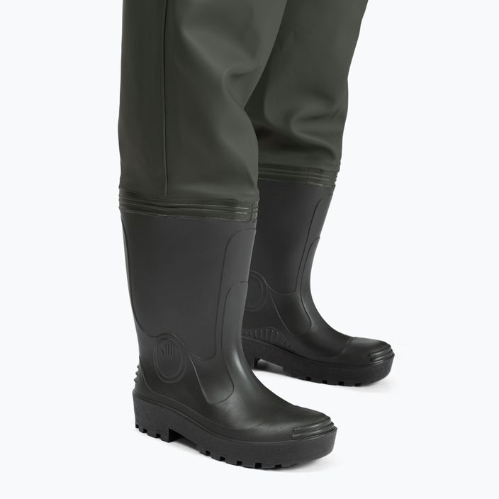 Pros SP03 Standard fishing trousers with wellingtons olive SP03-00032-39 4