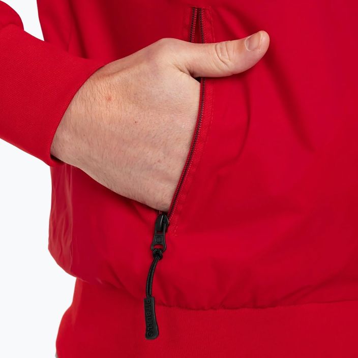 Men's Pitbull West Coast Athletic Hooded Nylon jacket red 5