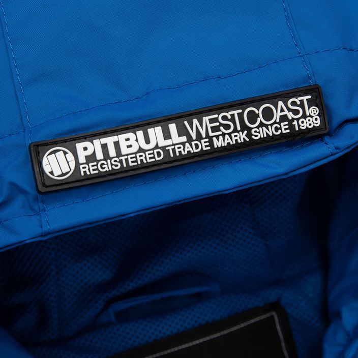 Men's Pitbull West Coast Athletic Hooded Nylon jacket royal blue 11