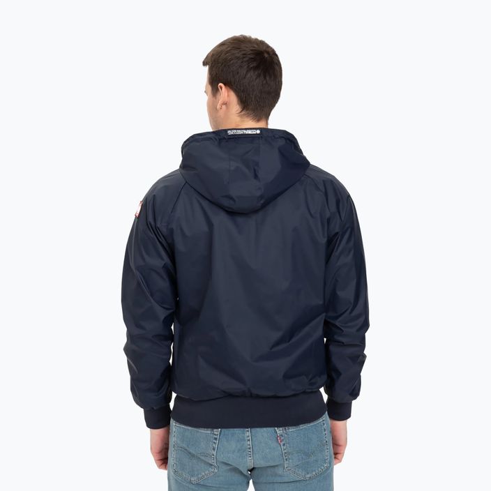 Men's Pitbull West Coast Athletic Hooded Nylon jacket dark navy 3