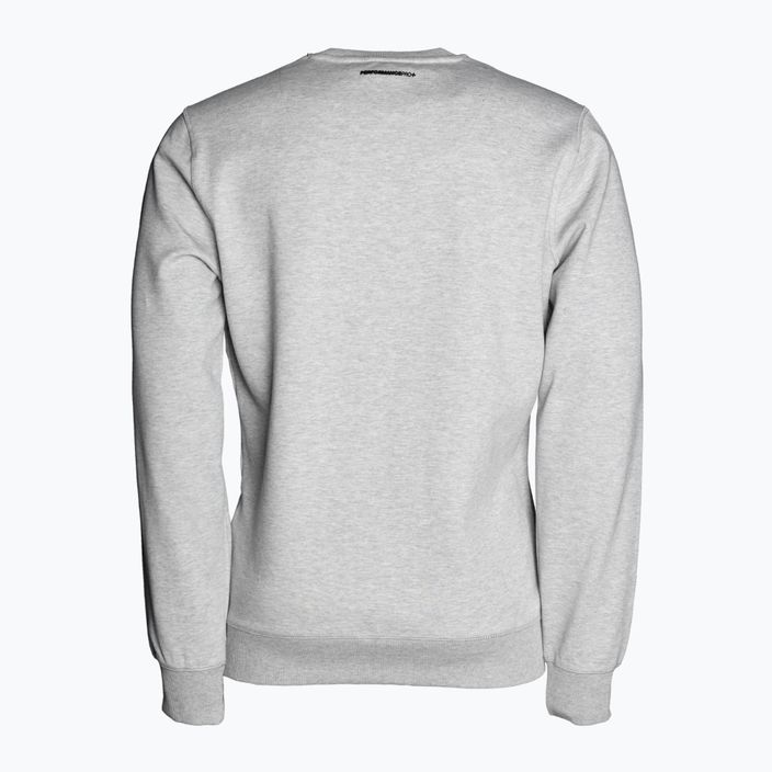 Men's sweatshirt Pitbull West Coast Crewneck Fern grey/melange 2