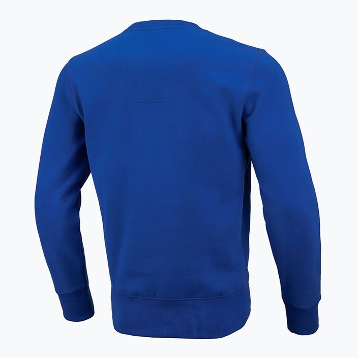 Men's sweatshirt Pitbull West Coast Crewneck Classic Logo royal blue 2