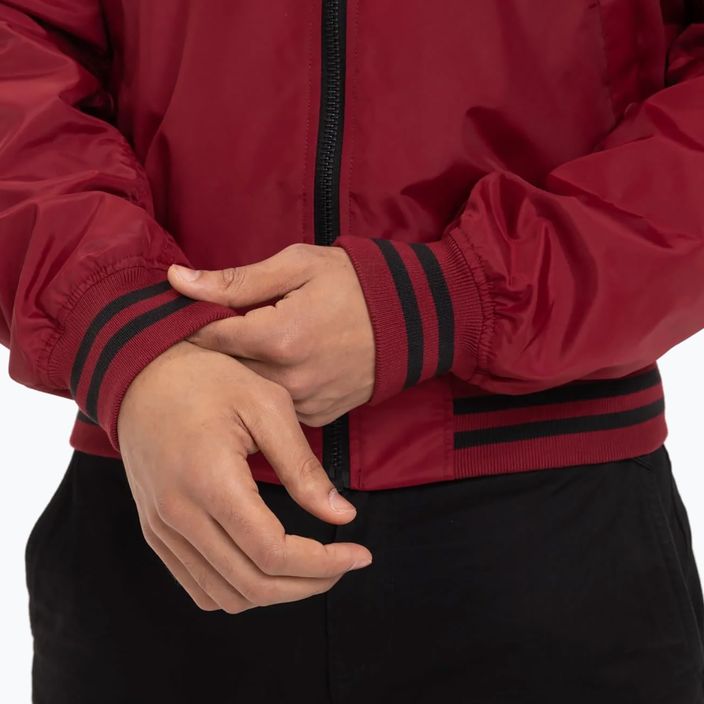 Men's Pitbull West Coast Nimitz Hooded Burgundy Jacket 6