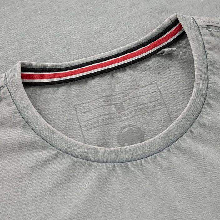 Men's T-shirt Pitbull West Coast T-Shirt Small Logo Denim Washed 190 grey/melange 3