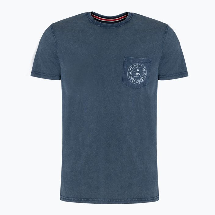 Men's T-shirt Pitbull West Coast T-Shirt Circle Dog dark navy