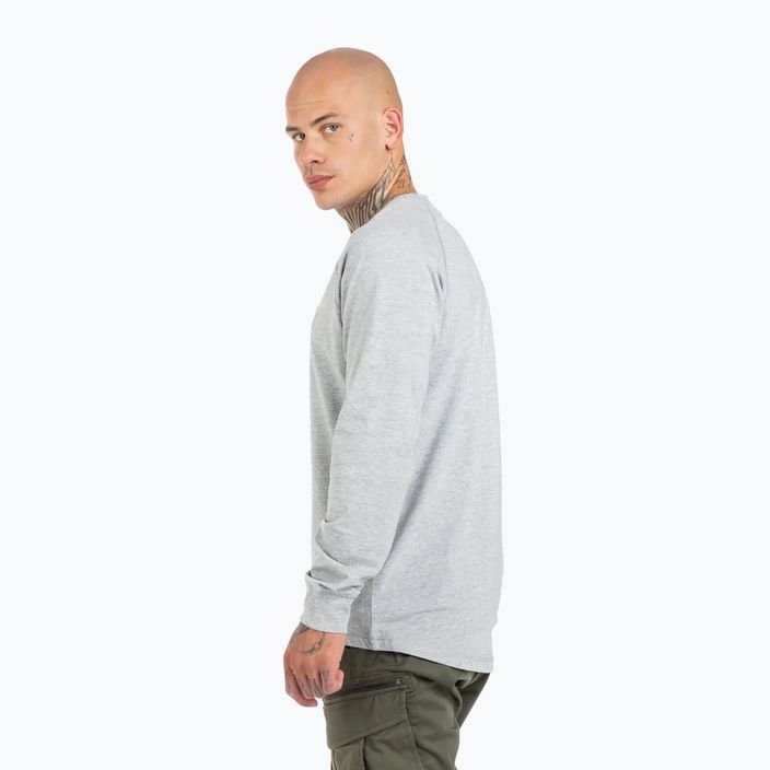 Men's sweatshirt Pitbull West Coast Small Logo Spandex 210 grey/melange 3