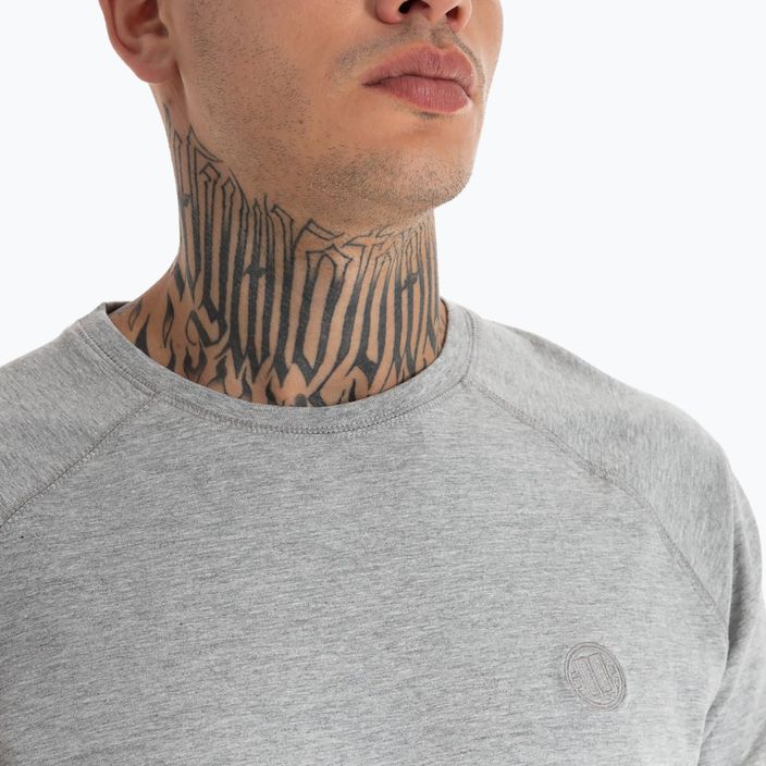 Men's sweatshirt Pitbull West Coast Small Logo Spandex 210 grey/melange 6