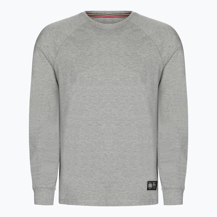 Men's sweatshirt Pitbull West Coast Small Logo Spandex 210 grey/melange 7