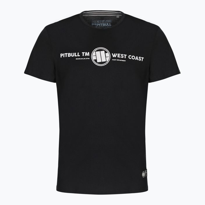 Men's T-shirt Pitbull West Coast Keep Rolling Middle Weight black