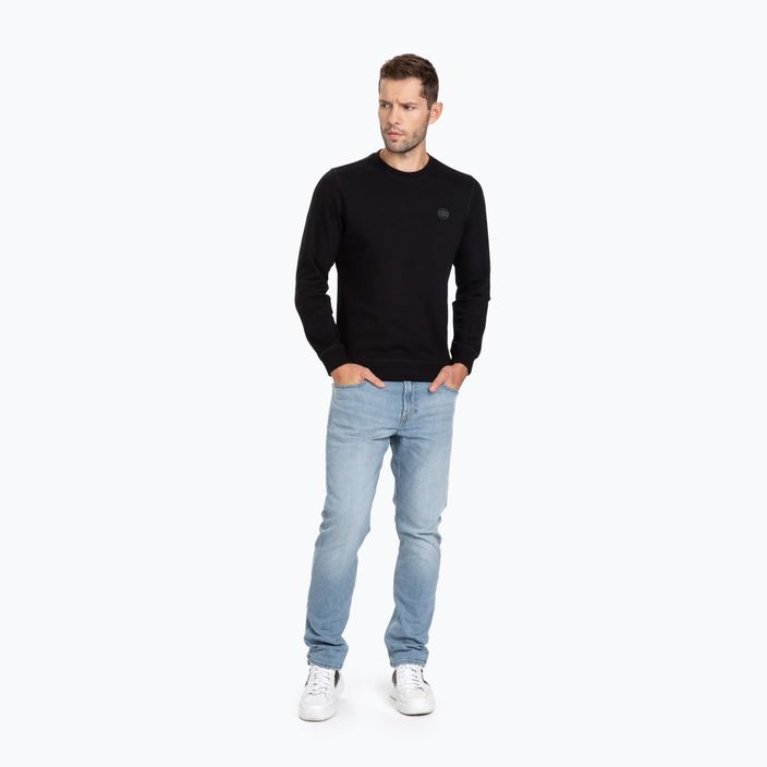 Men's sweatshirt Pitbull West Coast Tanbark Crewneck Sweatshirt black 2