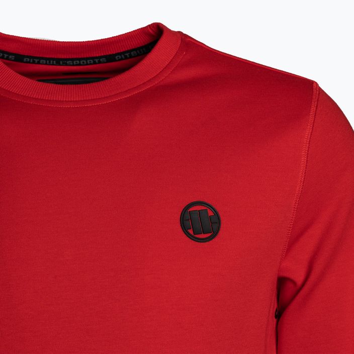 Men's sweatshirt Pitbull West Coast Tanbark Crewneck Sweatshirt red 9