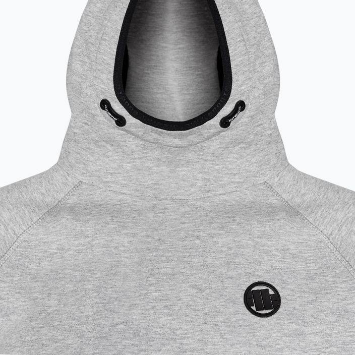 Men's sweatshirt Pitbull West Coast Skylark Hooded Sweatshirt grey/melange 4