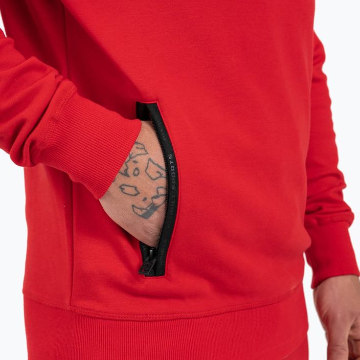 Men's sweatshirt Pitbull West Coast Skylark Hooded Sweatshirt red 5