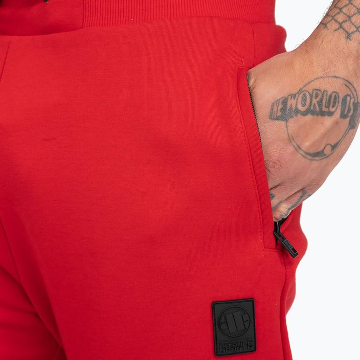 Men's trousers Pitbull West Coast Pants Alcorn red 4