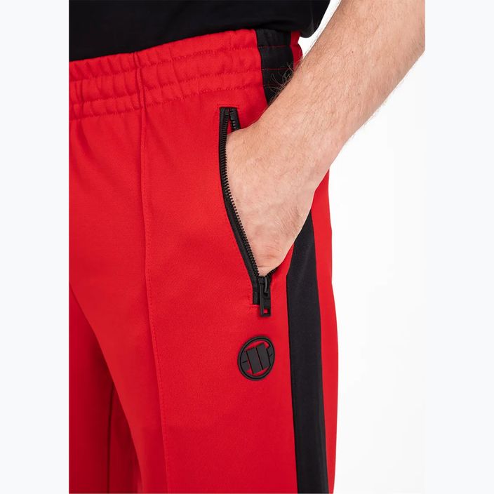 Men's trousers Pitbull West Coast Oldschool Track Pants Raglan red 6