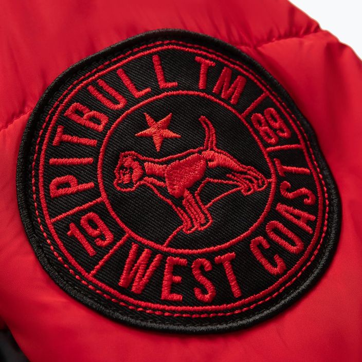 Pitbull West Coast men's down jacket Mobley red/black 9