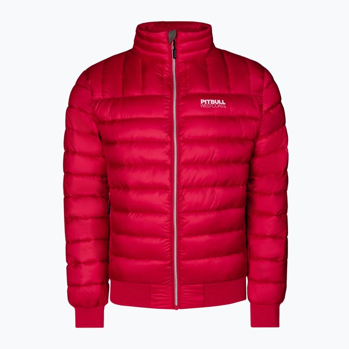 Men's down jacket Pitbull West Coast Light Quilted Granger red