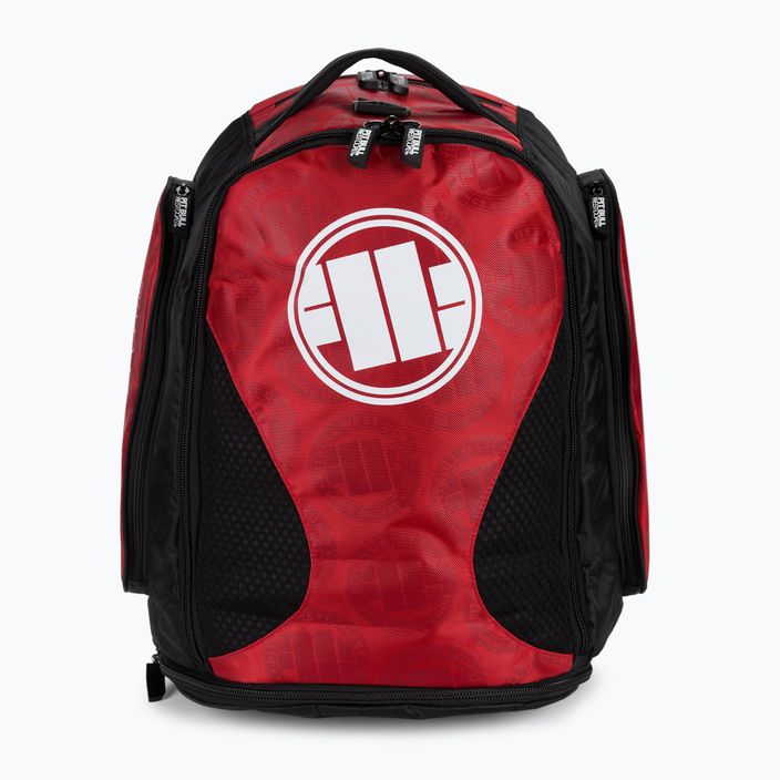 Backpack Pitbull West Coast Big Convertible Logo red