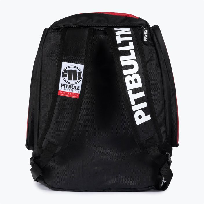 Men's backpack Pitbull West Coast Medium Convertible Logo red 3