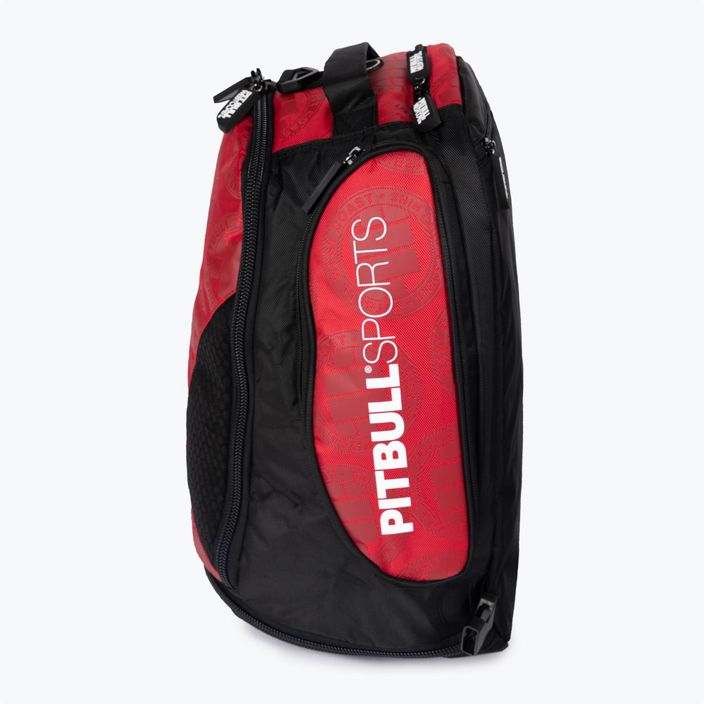 Men's backpack Pitbull West Coast Medium Convertible Logo red 5