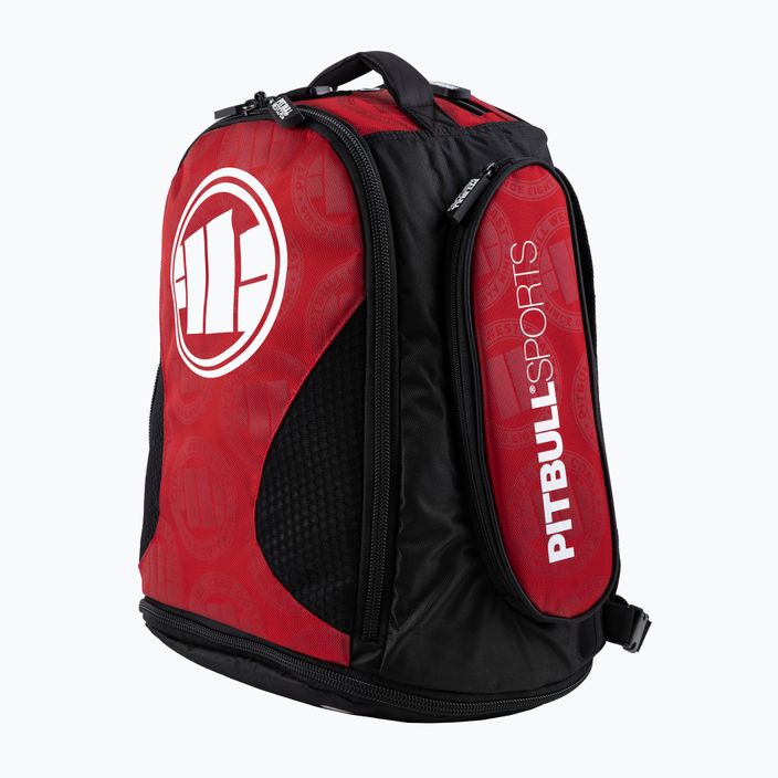 Men's backpack Pitbull West Coast Medium Convertible Logo red 8