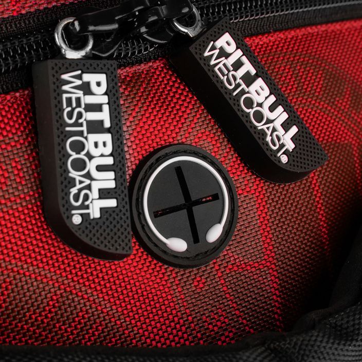 Men's backpack Pitbull West Coast Medium Convertible Logo red 12