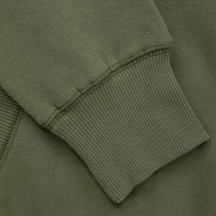Men's sweatshirt Pitbull West Coast Hooded Classic Logo olive 9