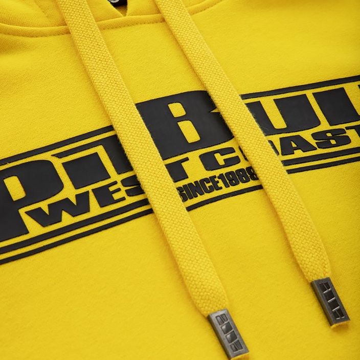 Ladies' sweatshirt Pitbull West Coast Hooded Classic Boxing 2 yellow 6