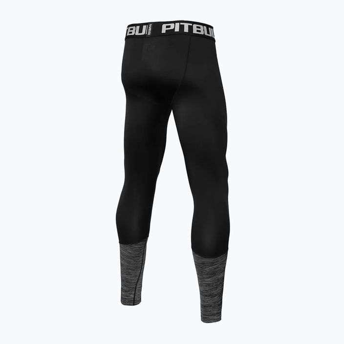 Men's leggings Pitbull West Coast Performance Small Logo black 2