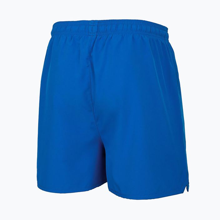 Men's training shorts Pitbull West Coast Performance Small Logo blue 2