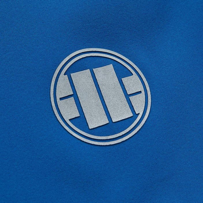 Men's training shorts Pitbull West Coast Performance Small Logo blue 3