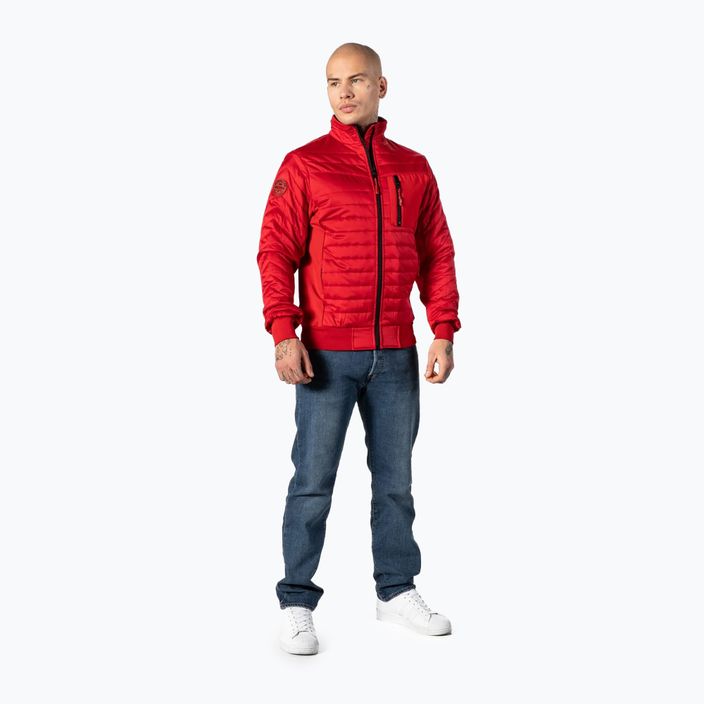 Pitbull West Coast men's jacket Shadow red 2