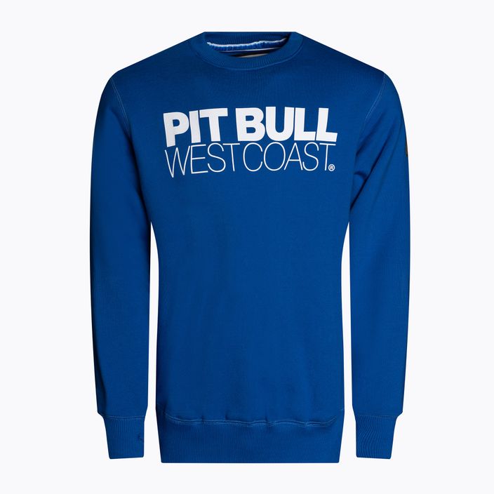 Men's sweatshirt Pitbull West Coast Crewneck TNT royal blue