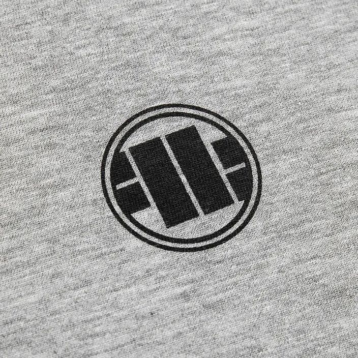 Men's T-shirt Pitbull West Coast Small Logo 140 GSM grey/melange 3