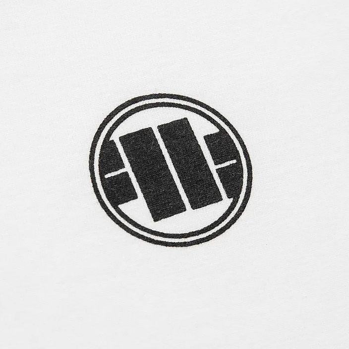 Men's T-shirt Pitbull West Coast Small Logo 140 GSM white 3