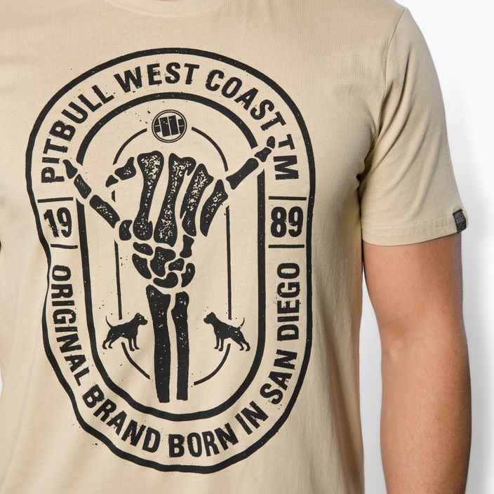 Men's T-shirt Pitbull West Coast Keep Rolling 22 sand 4