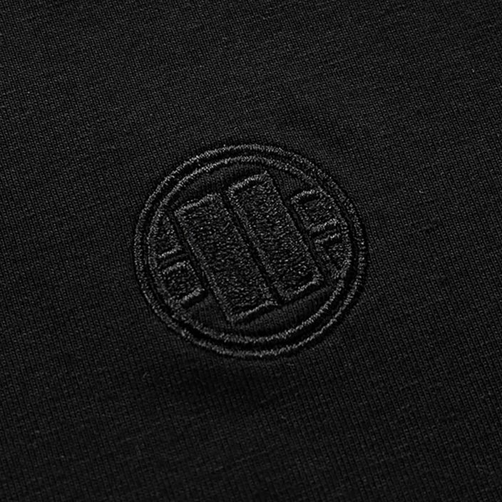 Men's longsleeve Pitbull West Coast Mercado Small Logo 210 GSM black 3