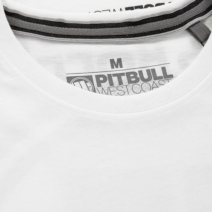 Men's T-shirt Pitbull West Coast Keep Rolling Middle Weight white 8