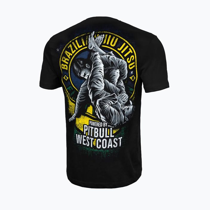 Men's T-shirt Pitbull West Coast Brazilian Jiu Jitsu black 2
