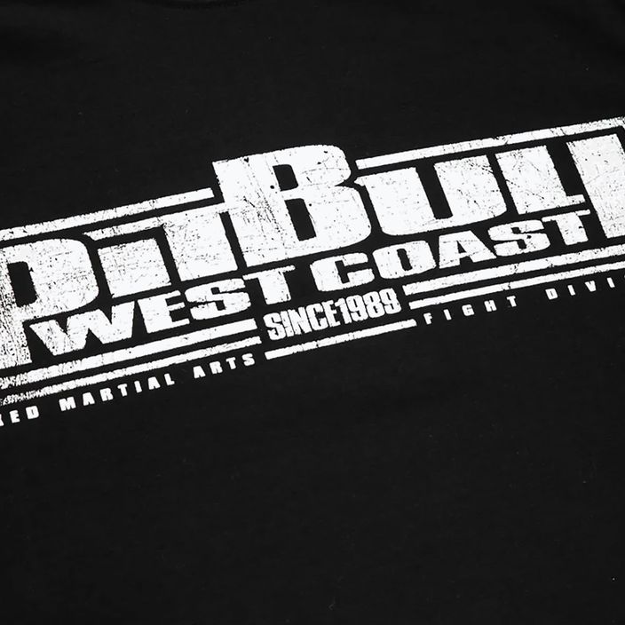 Men's T-shirt Pitbull West Coast Brazilian Jiu Jitsu black 3