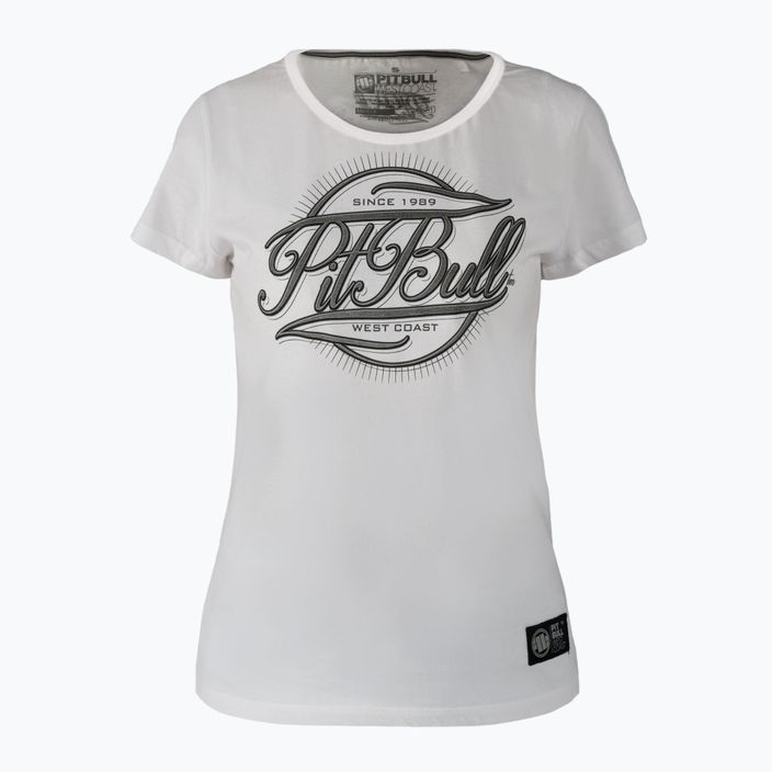 Ladies' T-shirt Pitbull West Coast Ir white