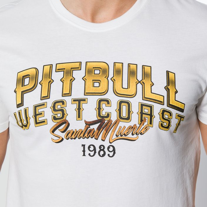 Men's T-shirt Pitbull West Coast Santa Muerte white 4