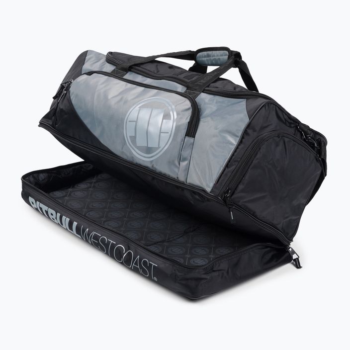 Men's training bag Pitbull West Coast Big Logo TNT black/grey 6