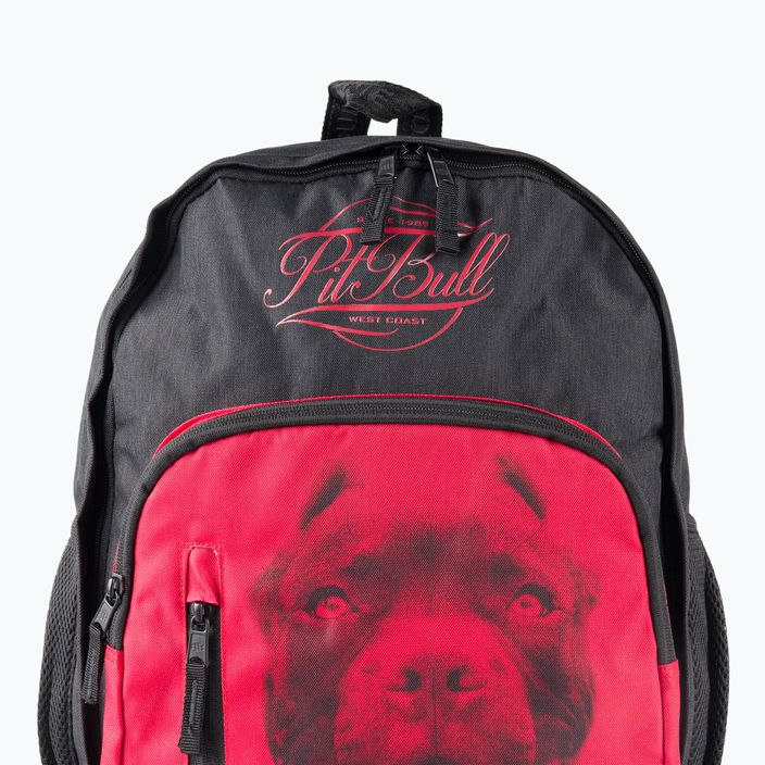 Men's backpack Pitbull West Coast Pitbull Ir black/red 4