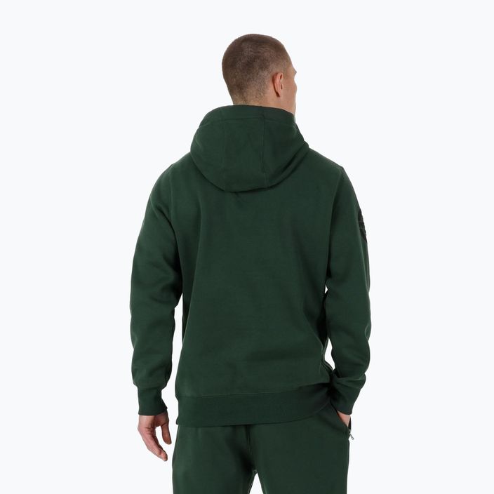 Men's Pitbull Sherwood Hooded sweatshirt dark green 3